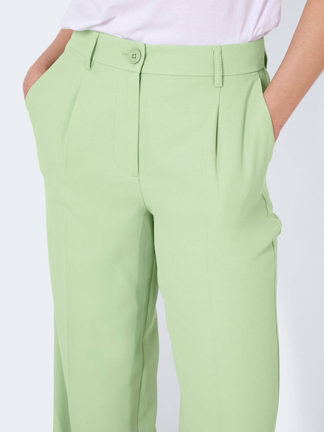 NMDREWIE Pants - Quiet Green
